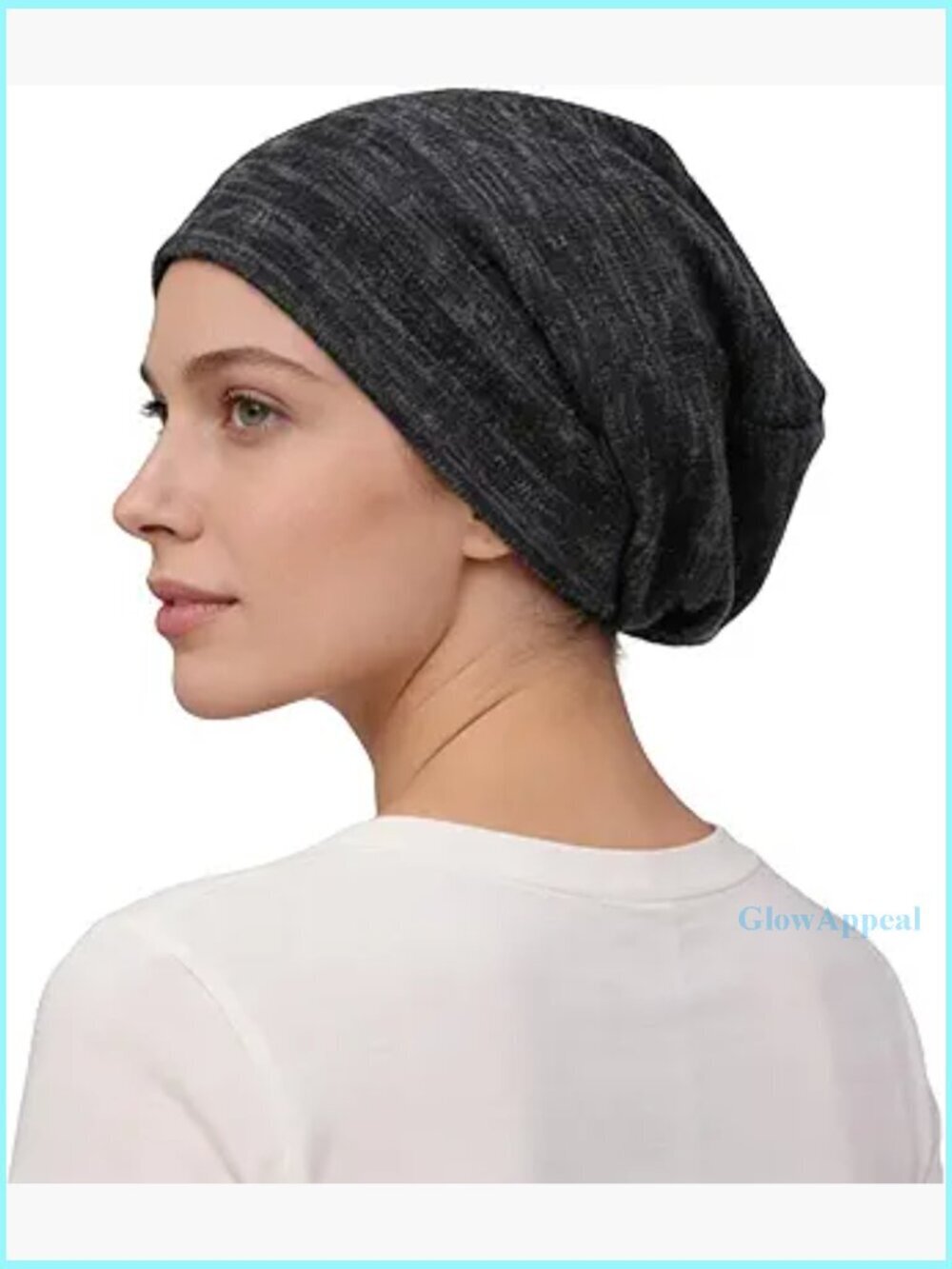 Stretchy Cotton Skull Cap for Women, Chemo Headscarf Alopecia Beanie